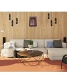 Mollie Pendant, 2 x 2W LED, 3000K, 560lm, Sand Black/Gold, 3yrs Warranty