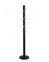 Mollie Floor Lamp, 6 x 2W LED, 3000K, 1680lm, Sand Black/Gold, 3yrs Warranty
