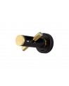 Mollie Wall Light, 2 x 2W LED, 3000K, 560lm, Sand Black/Gold, 3yrs Warranty