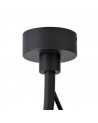 Aliyah 8 Light Ceiling Pendant, 8 x 3W LED, 3000K, 1320lm, Black/Antique Brass, 3yrs Warranty