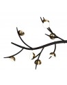 Aliyah 16 Light Linear Pendant, 16 x 3W LED, 3000K, 2640lm, Black/Antique Brass, 3yrs Warranty
