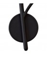 Aliyah 3 Light Wall Lamp, 3 x 3W LED, 3000K, 495lm, Black/Antique Brass, 3yrs Warranty