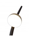 Aliyah 3 Light Wall Lamp, 3 x 3W LED, 3000K, 495lm, Black/Antique Brass, 3yrs Warranty