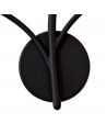 Aliyah 5 Light Wall Lamp, 5 x 3W LED, 3000K, 825lm, Black/Antique Brass, 3yrs Warranty