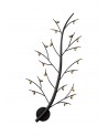 Aliyah 20 Light Wall Lamp, 20 x 3W LED, 3000K, 3300lm, Black/Antique Brass, 3yrs Warranty