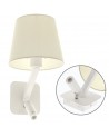 ABBY Bedroom Wall Lamp with Reading Arm