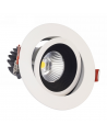 BONO 12W White LED Recessed Downlight Adjustable
