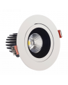 BONO 12W White LED Recessed Downlight Adjustable