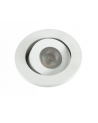 Brevis A Matt White 3W LED Recessed Downlight Adjustable