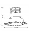 Basy 8W Silver Trimless Type LED Downlight