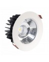 BRIO 60W White Recessed Spotlight With Trim