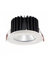 BRIO 60W White Recessed Spotlight With Trim