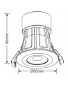 Bazi 10W Dimmable LED Downlight
