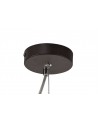 Polly 4 Light  Adjustable Pendant E14, Oiled Bronze/Polished Chrome/Amber
