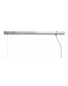 Rosalie Pendant, 7 x G9, Polished Chrome/Smoked Glass