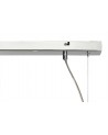 Rosalie Pendant, 7 x G9, Polished Chrome/Smoked Glass