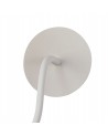 OWEN Flexible Wall Lamp, 1 Light E27 Satin White/Satin Nickel