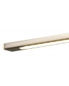 Violet Large 1 Arm Wall Lamp/Picture Light, 10W LED, 3000K, 890lm, Satin Nickel, 3yrs Warranty