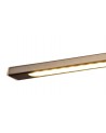 Violet Large 1 Arm Wall Lamp/Picture Light, 10W LED, 3000K, 890lm, Bronze, 3yrs Warranty