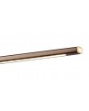 Violet Small 2 Arm Wall Lamp/Picture Light, 14W LED, 3000K, 1000lm, Bronze, 3yrs Warranty