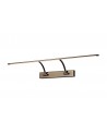Violet Large 2 Arm Wall Lamp/Picture Light, 16W LED, 3000K, 1100lm, Bronze, 3yrs Warranty