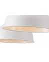 Morgan Telescopic 5 Light, 5 x E27, Sand White/Satin Nickel/White