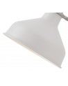 Morgan Adjustable Wall Lamp Switched, 1 x E27, Sand White/Satin Nickel/White