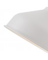 Morgan Adjustable Wall Lamp Switched, 1 x E27, Sand White/Satin Nickel/White