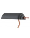 Morgan Table Lamp 1 Light With Toggle Switch, Sand Black/Copper