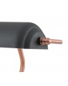 Morgan Table Lamp 1 Light With Toggle Switch, Sand Black/Copper