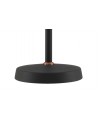 Morgan Adjustable Table Lamp, 1 x E27, Sand Black/Copper/White