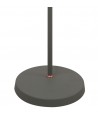 Morgan Adjustable Floor Lamp, 1 x E27, Sand Grey/Copper/White