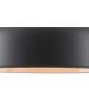 Morgan Medium Pendant, 1 x E27, Sand Black/Copper/White
