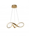 Erika Small Pendant, 30W LED, 3000K, 1800lm, Sand Gold, 3yrs Warranty