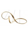 Erika Large Pendant, 42W LED, 3000K, 2513lm, Sand Gold, 3yrs Warranty