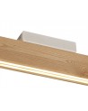 Agnes Ceiling, 2 x 18W LED, 3000K, 1528lm, Medium Oak/Matt White, 3yrs Warranty