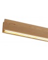 Agnes Ceiling, 2 x 18W LED, 3000K, 1528lm, Medium Oak/Matt White, 3yrs Warranty