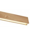 Agnes Ceiling, 2 x 18W LED, 3000K, 1528lm, Medium Oak/Matt White, 3yrs Warranty