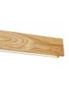 Agnes Pendant, 2 x 20W LED, 3000K, 1662lm, Medium Oak/Matt White, 3yrs Warranty