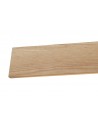 Agnes Wall Lamp, 2 x 10W LED, 3000K, 968lm, Medium Oak/Matt White, 3yrs Warranty