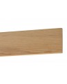 Agnes Wall Lamp, 2 x 10W LED, 3000K, 968lm, Medium Oak/Matt White, 3yrs Warranty