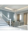 Eleanor Pendant 12 Light G9  Polished Chrome/Crystal