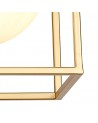 Melissa Linear Pendant, 3 Light Adjustable E14, Matt Black/Painted Gold
