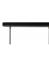Perry Linear Pendant, 3 x E27, Matt Black/Antique Brass/Khaki