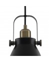 Perry Linear Pendant, 3 x E27, Matt Black/Antique Brass/Khaki