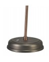 Harley Adjustable Table Lamp, 1 x E27, Antique Silver/Copper/White
