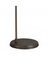 Harley Adjustable Floor Lamp, 1 x E27, Antique Silver/Copper/White