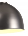 Harley Adjustable Floor Lamp, 1 x E27, Antique Silver/Copper/White