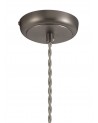 Harley Small Pendant, 1 x E27, Antique Silver/Copper/White