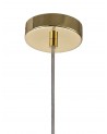 Brooklyn Curved Cylinder Pendant, 1 x E27, Polished Brass